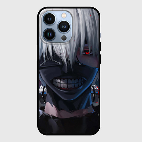 Чехол iPhone 13 Pro TOKYO GHOUL / 3D-Черный – фото 1