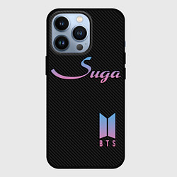 Чехол для iPhone 13 Pro BTS Suga, цвет: 3D-черный