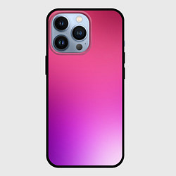 Чехол для iPhone 13 Pro Нежный цвет, цвет: 3D-черный