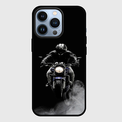 Чехол iPhone 13 Pro МОТОЦИКЛЫ / 3D-Черный – фото 1