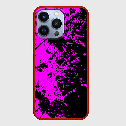 Чехол iPhone 13 Pro Чёрная магия / 3D-Красный – фото 1