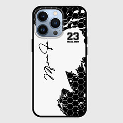 Чехол для iPhone 13 Pro Michael Jordan 23, цвет: 3D-черный