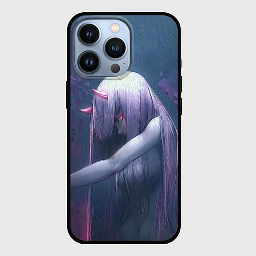 Чехол iPhone 13 Pro DARLING IN THE FRANXX / 3D-Черный – фото 1