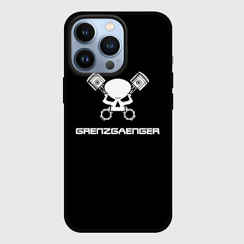 Чехол iPhone 13 Pro Grenzgaenger / 3D-Черный – фото 1