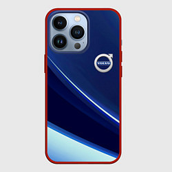 Чехол для iPhone 13 Pro VOLVO, цвет: 3D-красный
