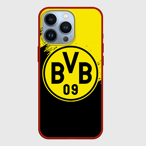 Чехол iPhone 13 Pro BORUSSIA / 3D-Красный – фото 1