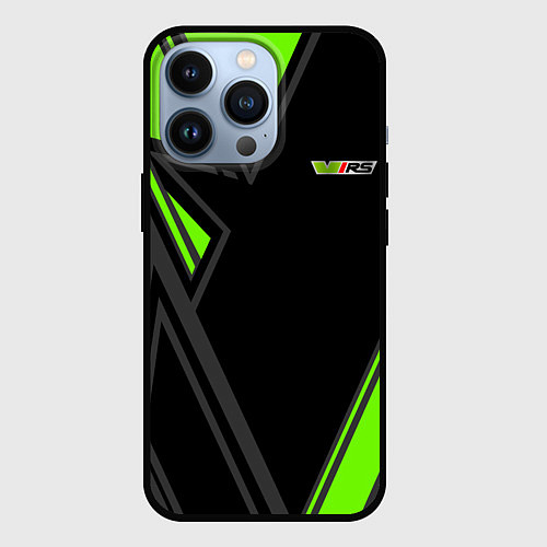 Чехол iPhone 13 Pro Skoda RS Z / 3D-Черный – фото 1