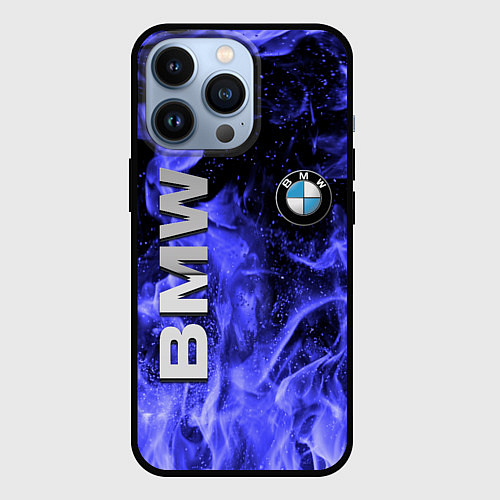 Чехол iPhone 13 Pro BMW / 3D-Черный – фото 1