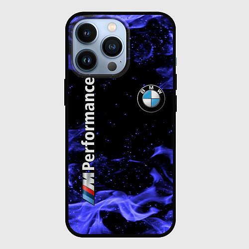 Чехол iPhone 13 Pro BMW / 3D-Черный – фото 1