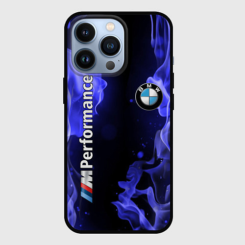 Чехол iPhone 13 Pro BMW / 3D-Черный – фото 1