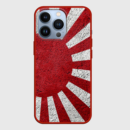 Чехол iPhone 13 Pro ЯПОНИЯ ГРАНЖ / 3D-Красный – фото 1