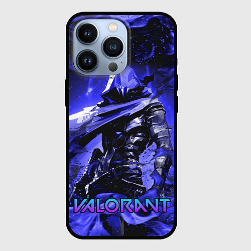 Чехол iPhone 13 Pro VALORANT OMEN / 3D-Черный – фото 1