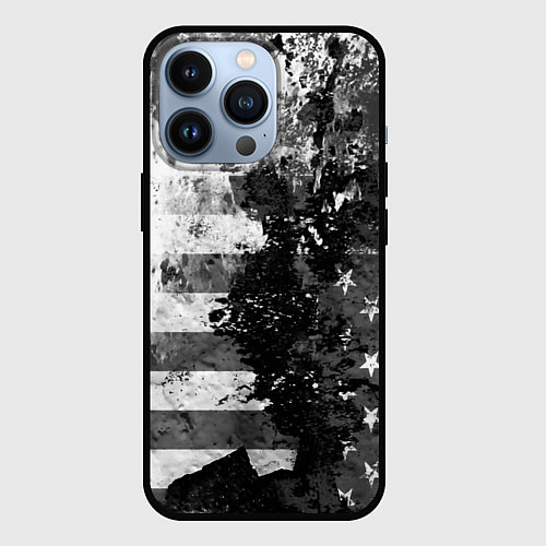 Чехол iPhone 13 Pro США / 3D-Черный – фото 1