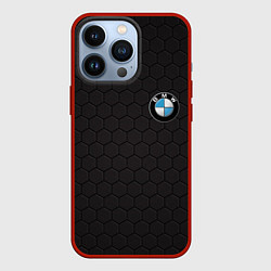 Чехол для iPhone 13 Pro BMW, цвет: 3D-красный