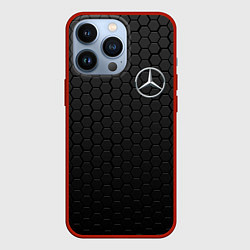 Чехол для iPhone 13 Pro MERCEDES-BENZ AMG, цвет: 3D-красный