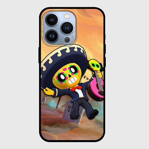 Чехол iPhone 13 Pro Brawl Stars Poco / 3D-Черный – фото 1