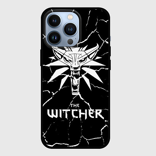 Чехол iPhone 13 Pro The Witcher / 3D-Черный – фото 1