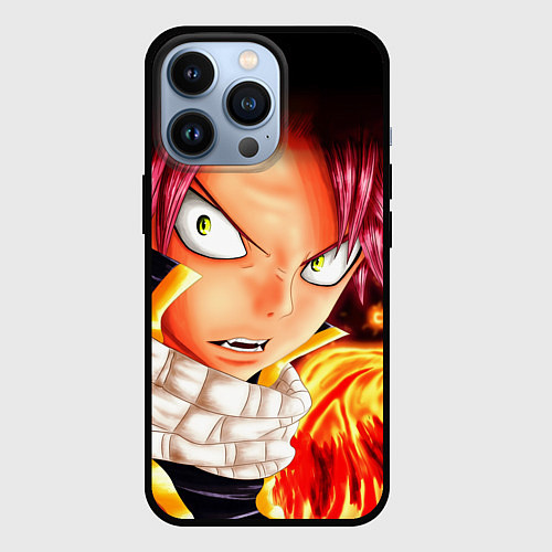 Чехол iPhone 13 Pro FAIRY TAIL ХВОСТ ФЕИ / 3D-Черный – фото 1