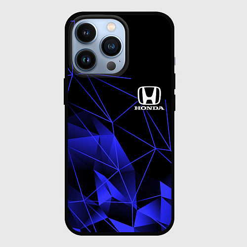 Чехол iPhone 13 Pro HONDA / 3D-Черный – фото 1