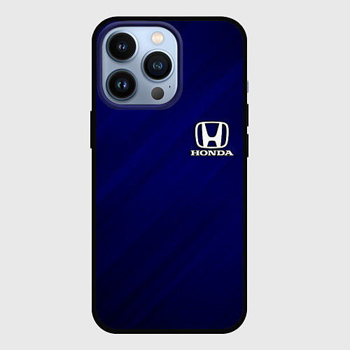 Чехол iPhone 13 Pro HONDA / 3D-Черный – фото 1