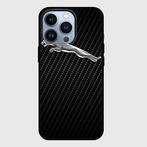 Чехол iPhone 13 Pro Jaguar Z / 3D-Черный – фото 1