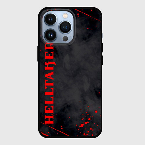 Чехол iPhone 13 Pro Helltaker Logo Z / 3D-Черный – фото 1