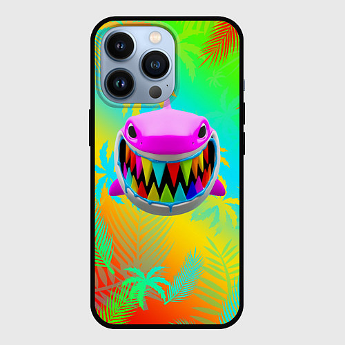 Чехол iPhone 13 Pro 6IX9INE 69 SHARK / 3D-Черный – фото 1