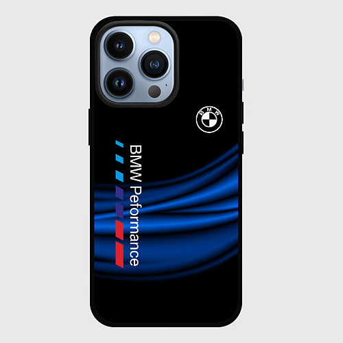 Чехол iPhone 13 Pro BMW / 3D-Черный – фото 1