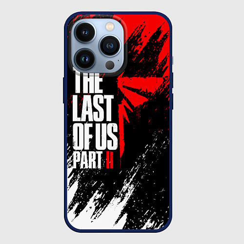 Чехол iPhone 13 Pro THE LAST OF US II / 3D-Тёмно-синий – фото 1
