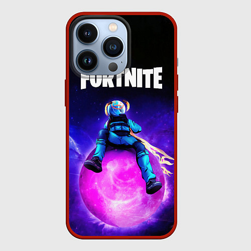 Чехол iPhone 13 Pro FORTNITE ASTROJACK / 3D-Красный – фото 1