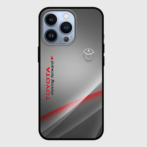 Чехол iPhone 13 Pro TOYOTA / 3D-Черный – фото 1