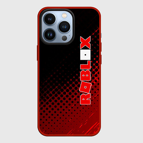 Чехол iPhone 13 Pro Roblox / 3D-Красный – фото 1