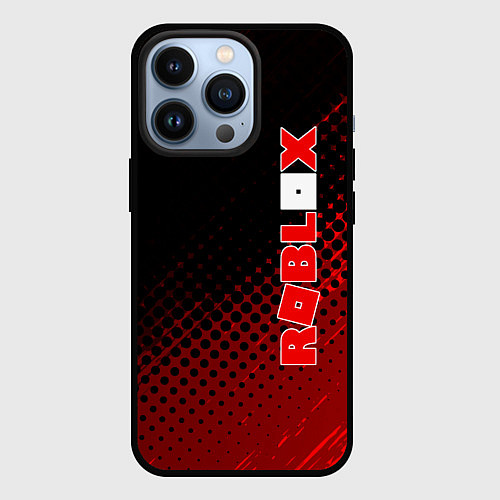 Чехол iPhone 13 Pro Roblox / 3D-Черный – фото 1