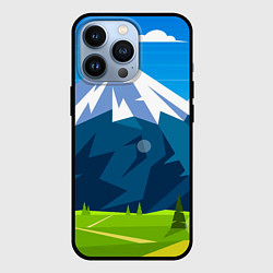 Чехол iPhone 13 Pro Горы пейзаж природа вектор
