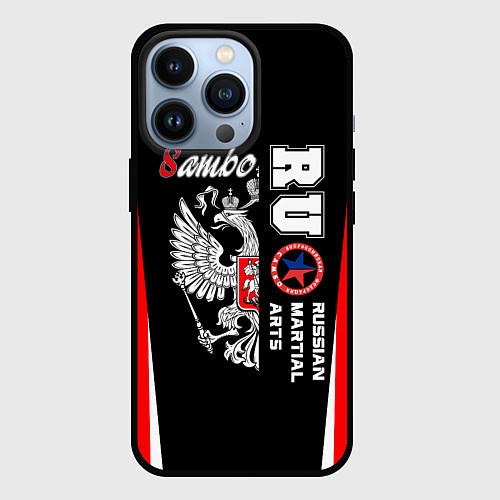 Чехол iPhone 13 Pro Самбо / 3D-Черный – фото 1