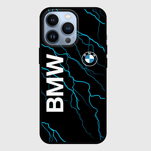 Чехол iPhone 13 Pro BMW / 3D-Черный – фото 1