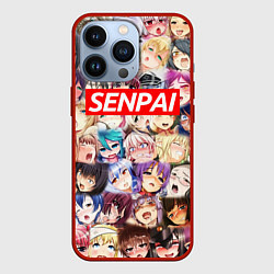 Чехол для iPhone 13 Pro SENPAI СЕНПАЙ, цвет: 3D-красный