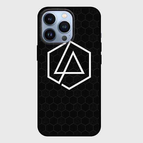 Чехол iPhone 13 Pro LINKIN PARK / 3D-Черный – фото 1