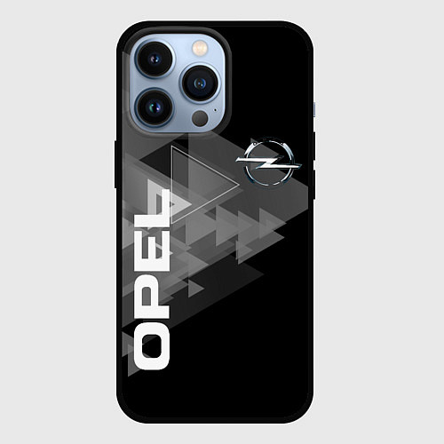 Чехол iPhone 13 Pro OPEL / 3D-Черный – фото 1