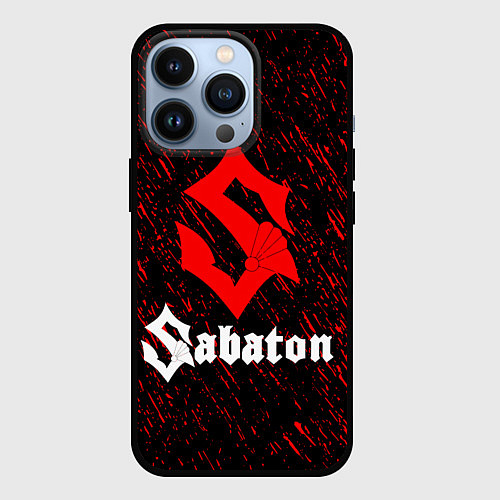 Чехол iPhone 13 Pro Sabaton / 3D-Черный – фото 1