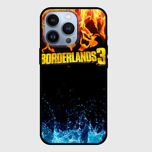 Чехол iPhone 13 Pro Borderlands 3 / 3D-Черный – фото 1