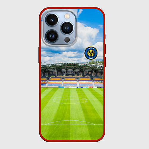 Чехол iPhone 13 Pro FC INTER / 3D-Красный – фото 1