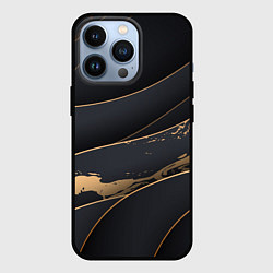 Чехол iPhone 13 Pro Black gold