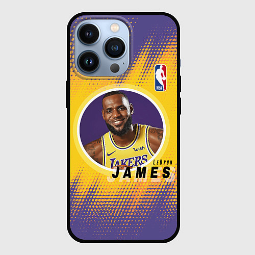 Чехол iPhone 13 Pro LeBron James / 3D-Черный – фото 1