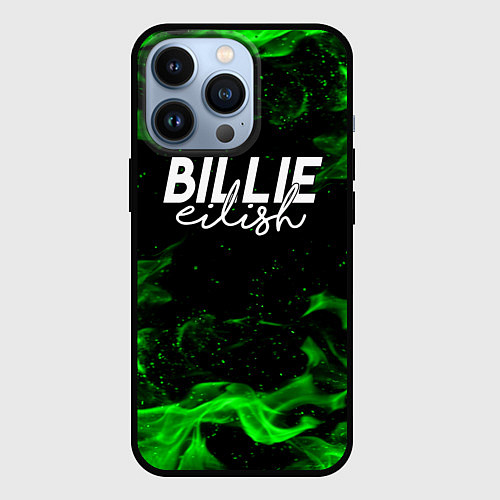 Чехол iPhone 13 Pro BILLIE EILISH / 3D-Черный – фото 1