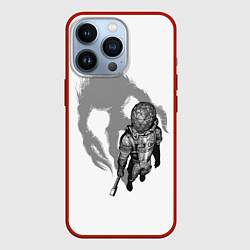 Чехол для iPhone 13 Pro Prey Z, цвет: 3D-красный