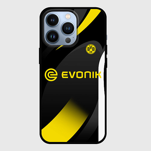 Чехол iPhone 13 Pro BORUSSIA DORTMUND / 3D-Черный – фото 1