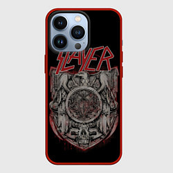 Чехол для iPhone 13 Pro Slayer, цвет: 3D-красный