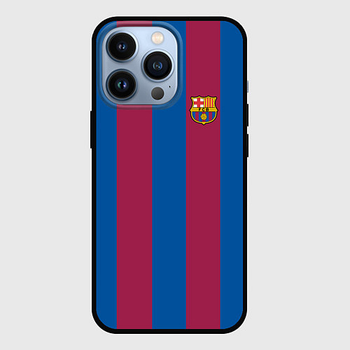 Чехол iPhone 13 Pro FC Barcelona 2021 / 3D-Черный – фото 1