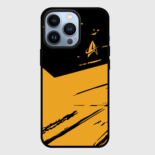 Чехол iPhone 13 Pro Star Trek / 3D-Черный – фото 1